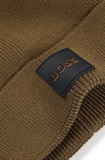 Mutsen groen Boss Men Black