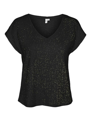T-shirts korte mouw zwart VERO MODA