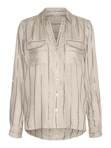 Blouses lange mouw beige VERO MODA