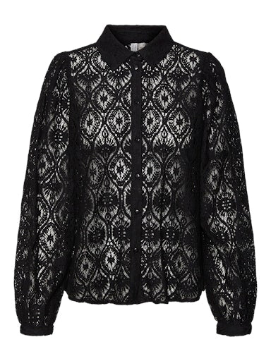 Blouses lange mouw zwart VERO MODA
