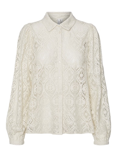 Blouses lange mouw beige VERO MODA
