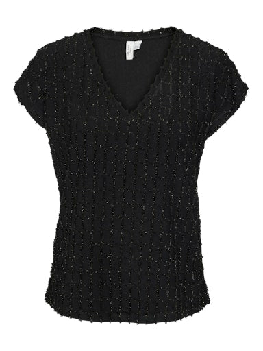 T-shirts korte mouw zwart VERO MODA