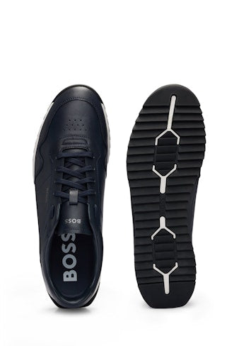 Sneakers blauw Boss Men Black