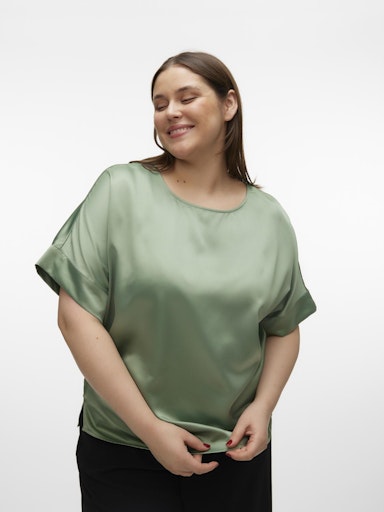 Tops groen VERO MODA Curve