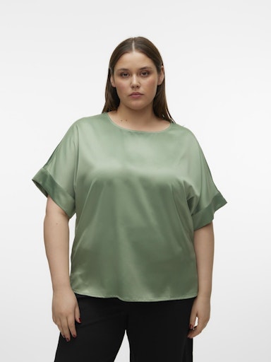 Tops groen VERO MODA Curve