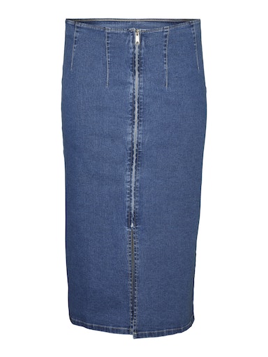 Rokken blauw VERO MODA Curve