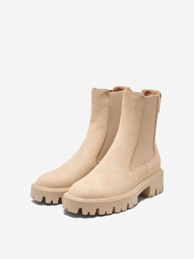 Enkellaarzen bruin ONLY