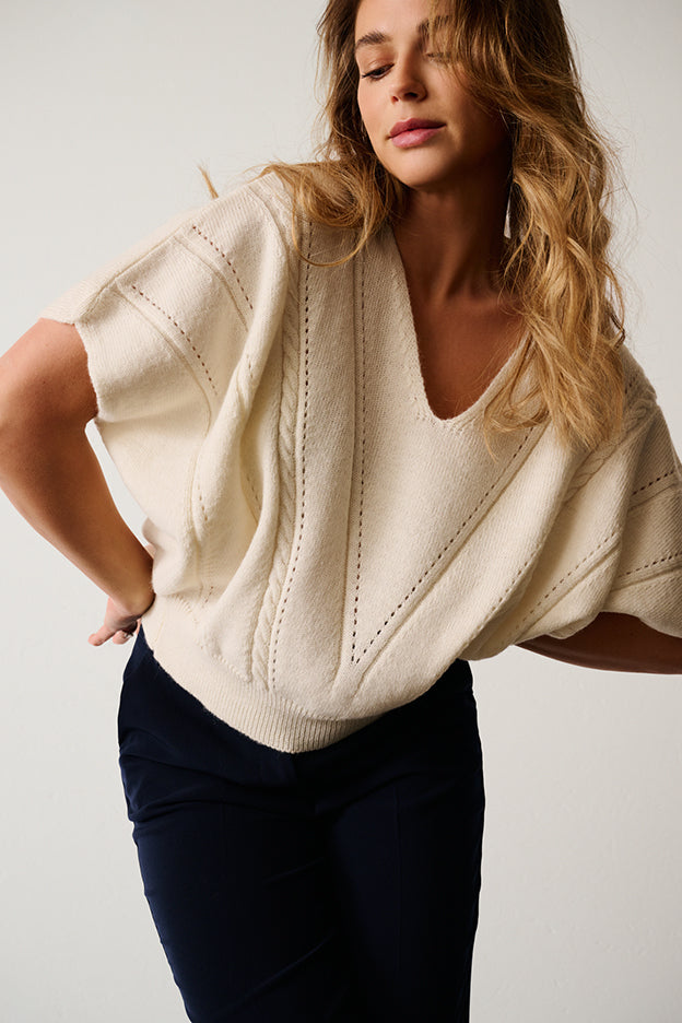 Pulls beige Due Amanti