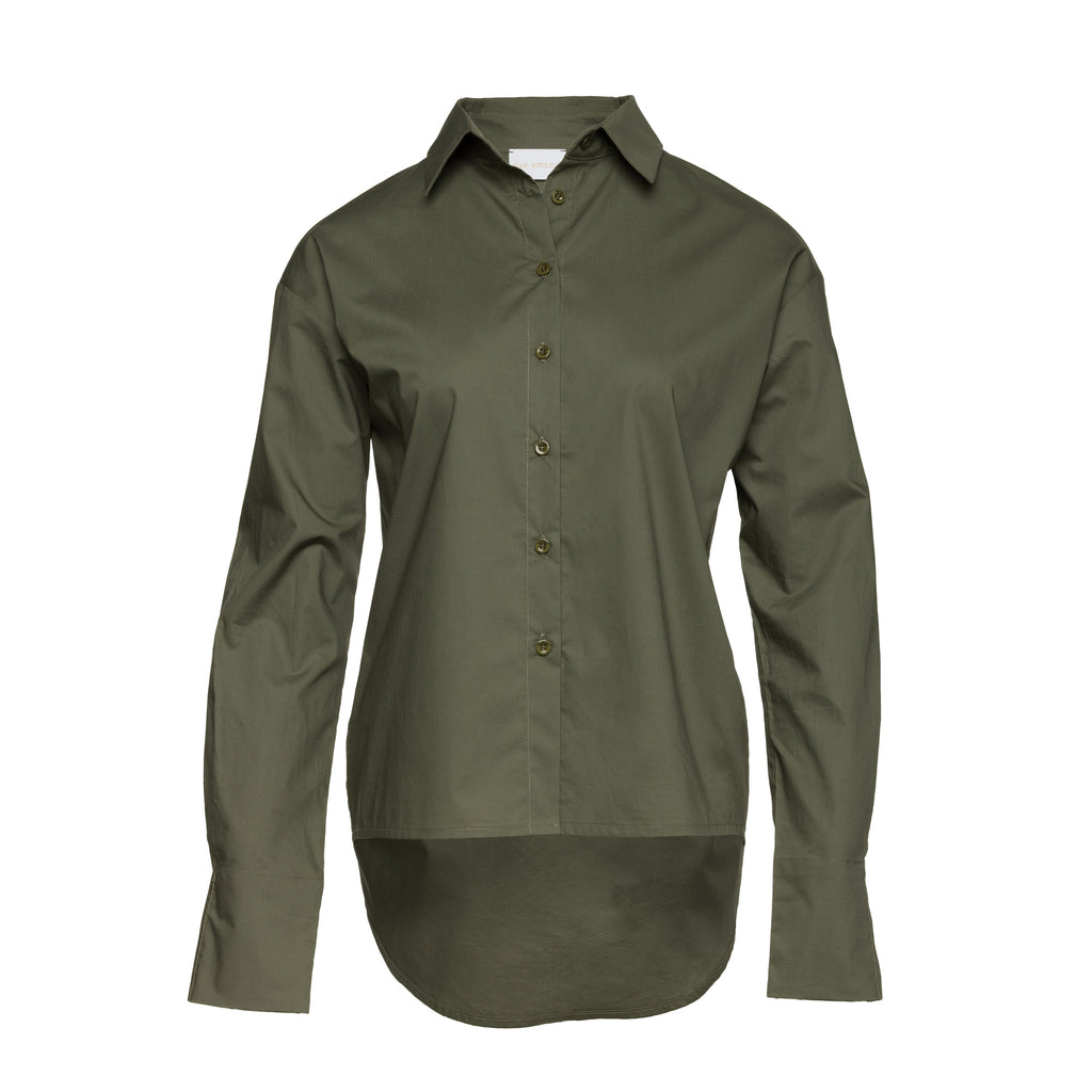 Blouses lange mouw groen Due Amanti