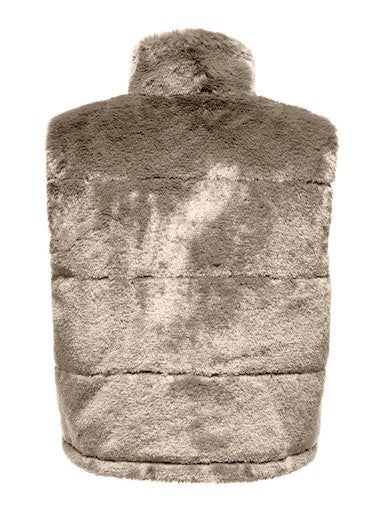 Bodywarmers bruin ONLY