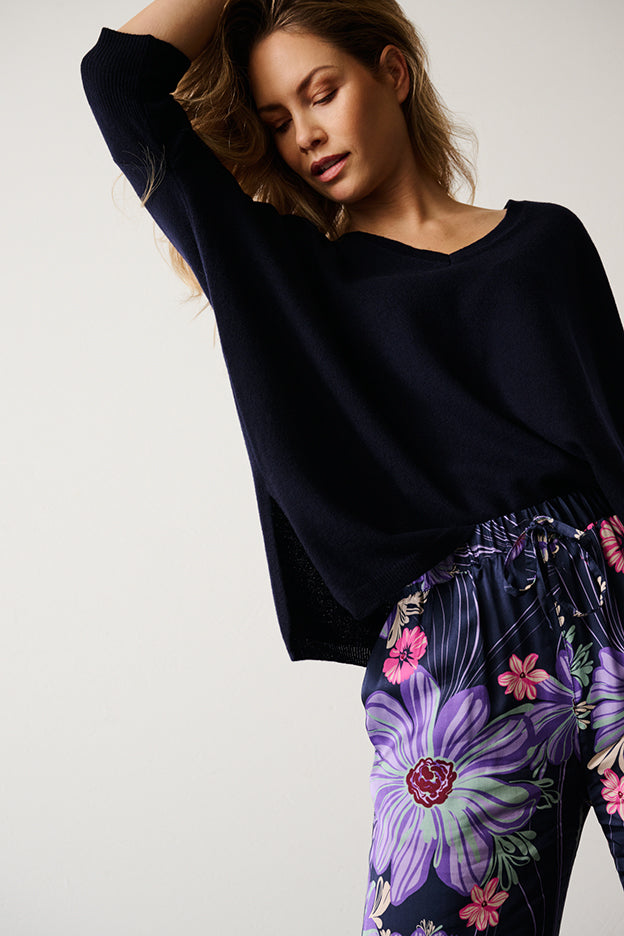 Pulls blauw Due Amanti