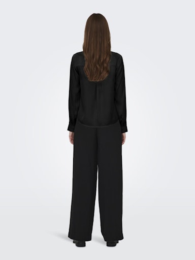 Blouses lange mouw zwart ONLY