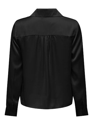 Blouses lange mouw zwart ONLY