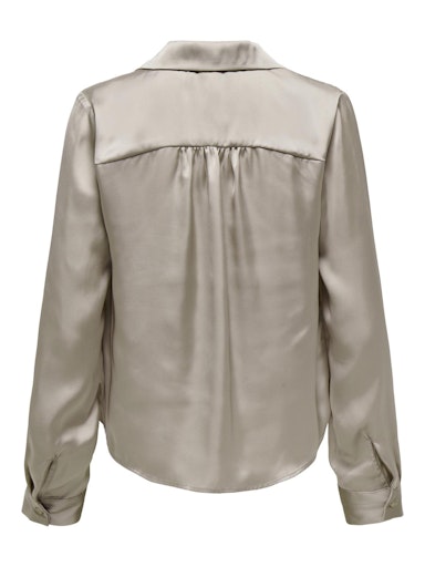 Blouses lange mouw grijs ONLY