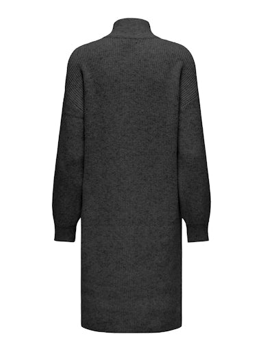 Jurken lange mouw grijs ONLY