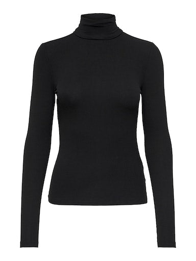 T-shirts lange mouw zwart ONLY