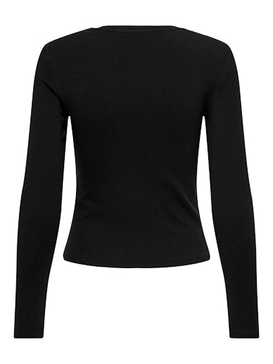 T-shirts lange mouw zwart ONLY