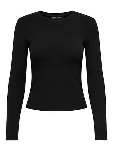 T-shirts lange mouw zwart ONLY
