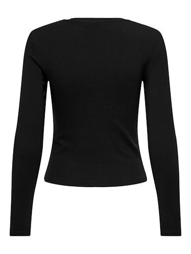 T-shirts lange mouw zwart ONLY