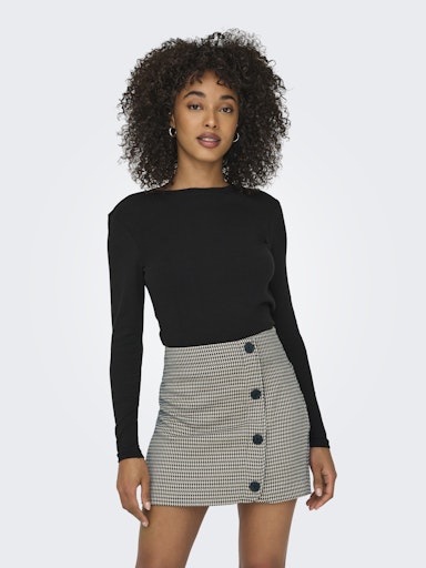 T-shirts lange mouw zwart ONLY