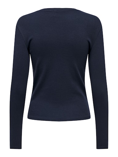 T-shirts lange mouw navy ONLY