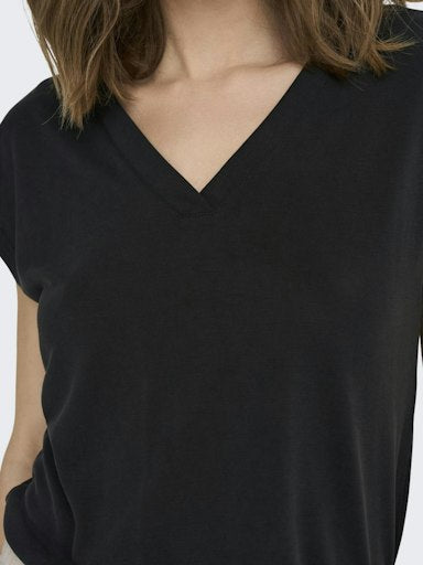 T-shirts korte mouw zwart ONLY