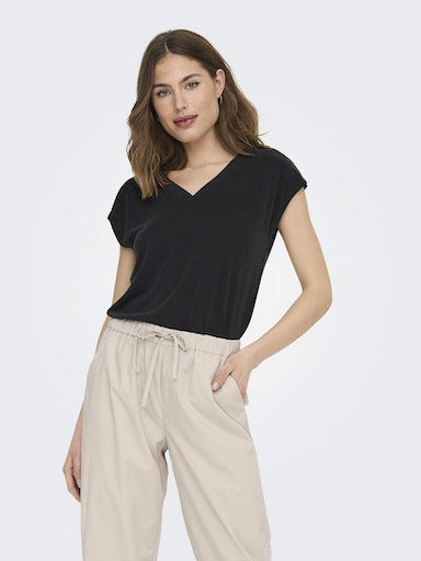 T-shirts korte mouw zwart ONLY