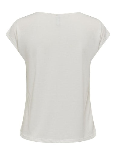 T-shirts korte mouw beige ONLY