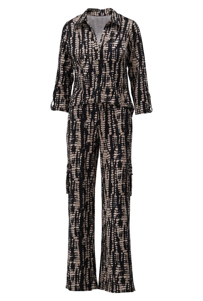 Jumpsuits lange mouw bruin K[DESIGN]