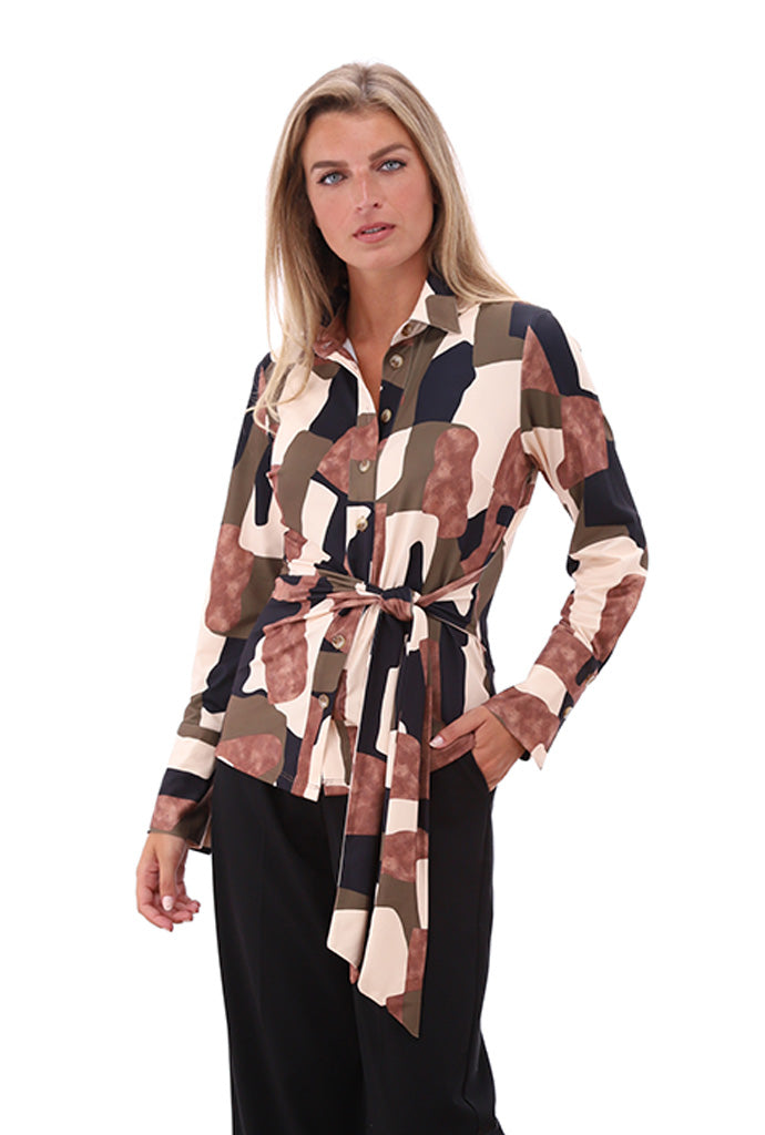 Blouses lange mouw multicolor K[DESIGN]