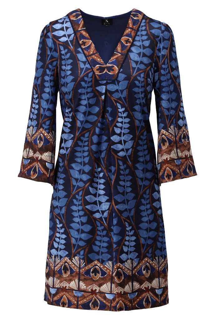 Jurken lange mouw multicolor K[DESIGN]