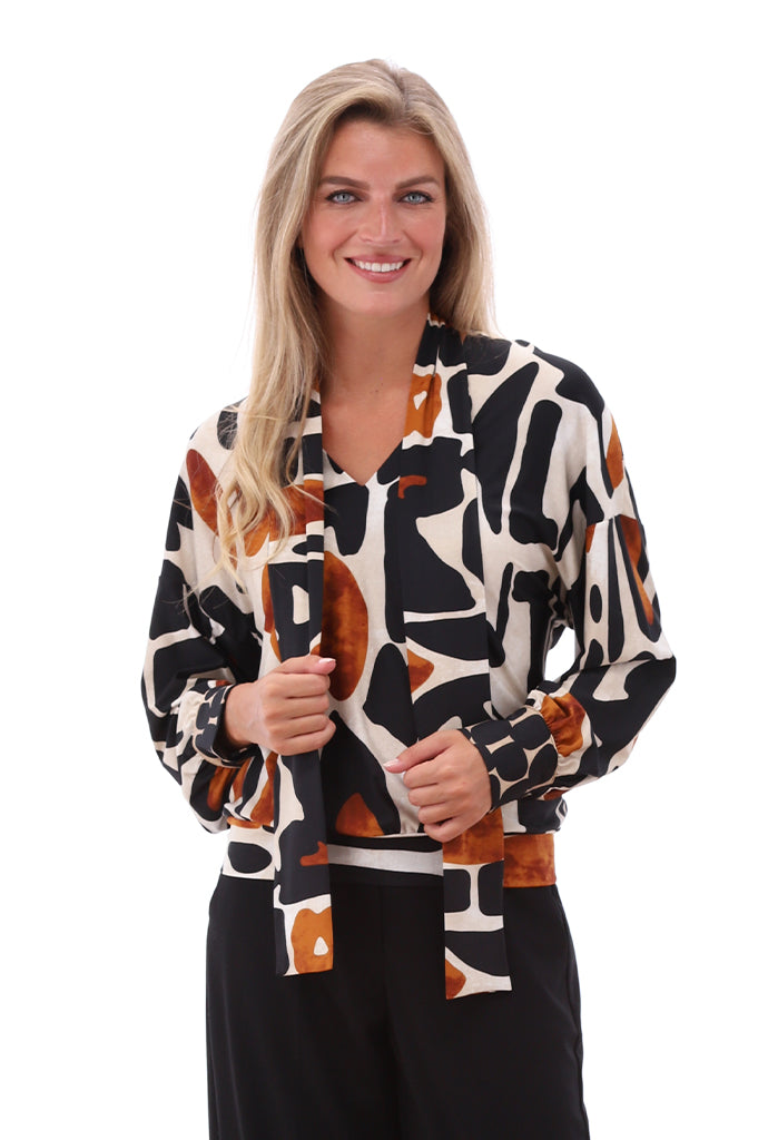 Blouses lange mouw multicolor K[DESIGN]
