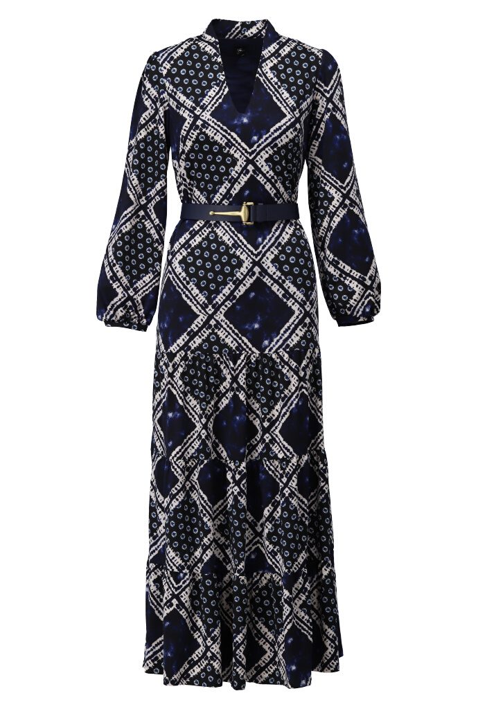 Jurken lange mouw multicolor K[DESIGN]