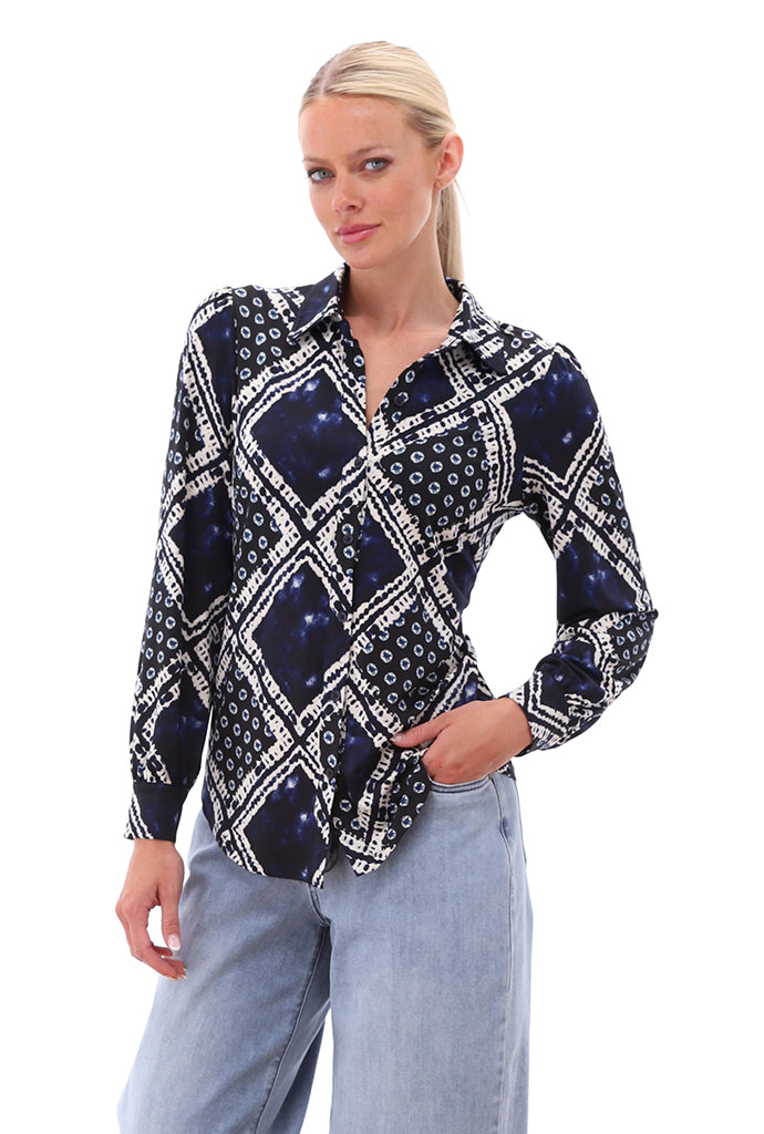 Blouses lange mouw multicolor K[DESIGN]