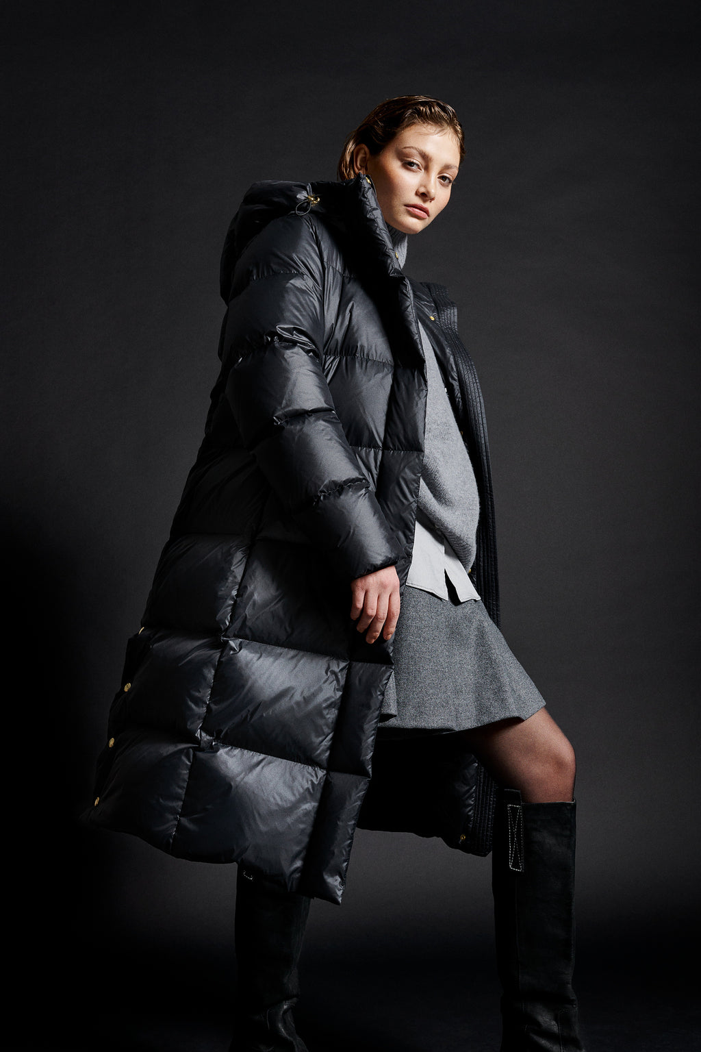 Mantels zwart ROCKANDBLUE