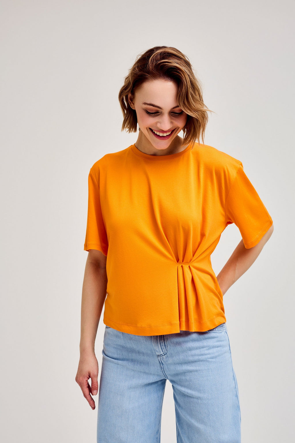 T-shirts korte mouw oranje CKS