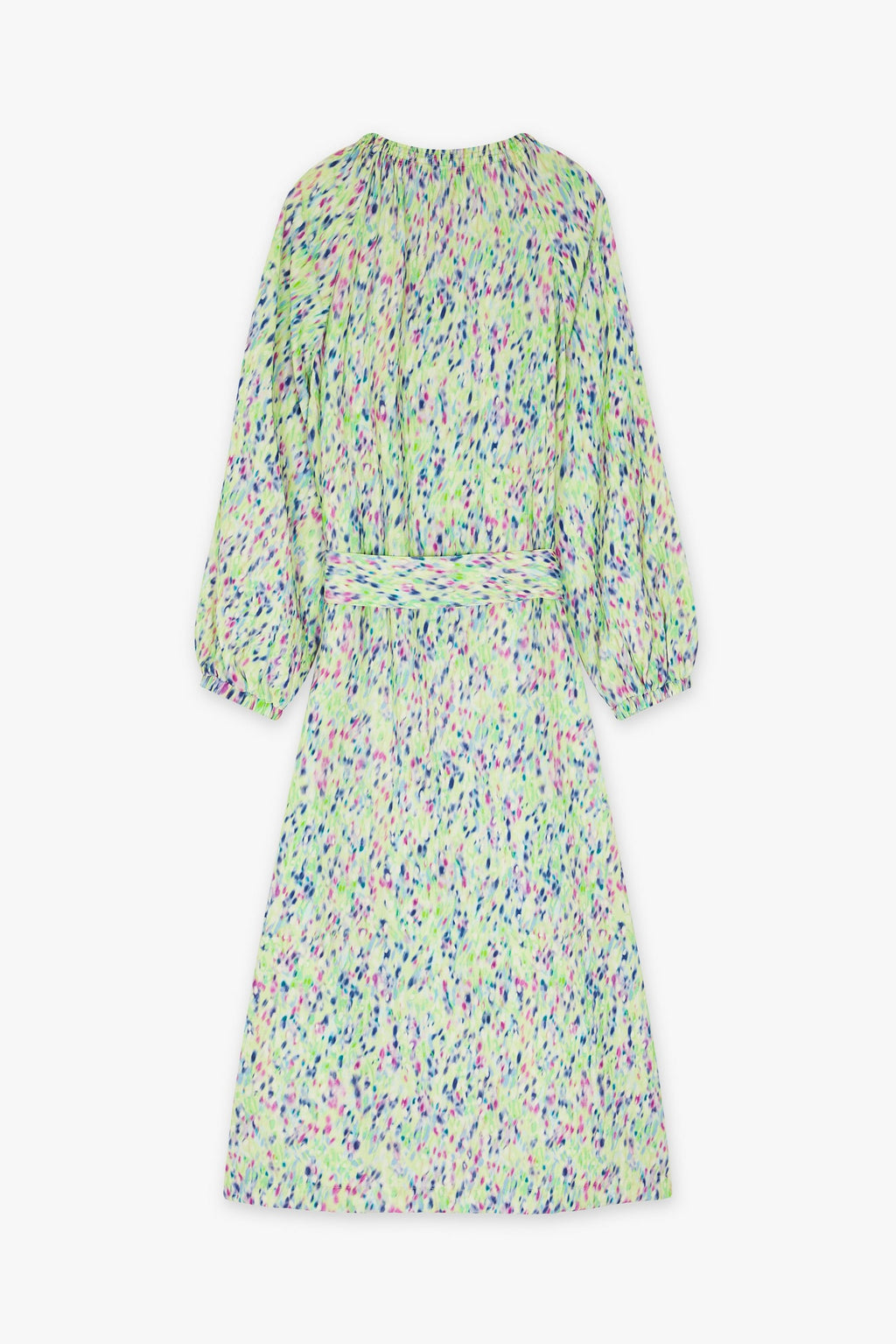 Jurken lange mouw groen CKS