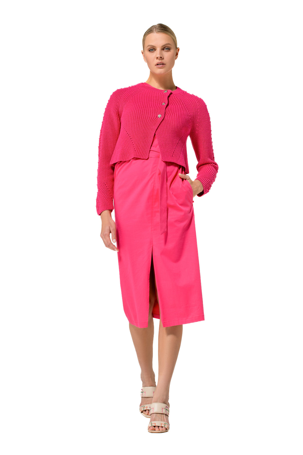 Cardigans roze Caroline Biss