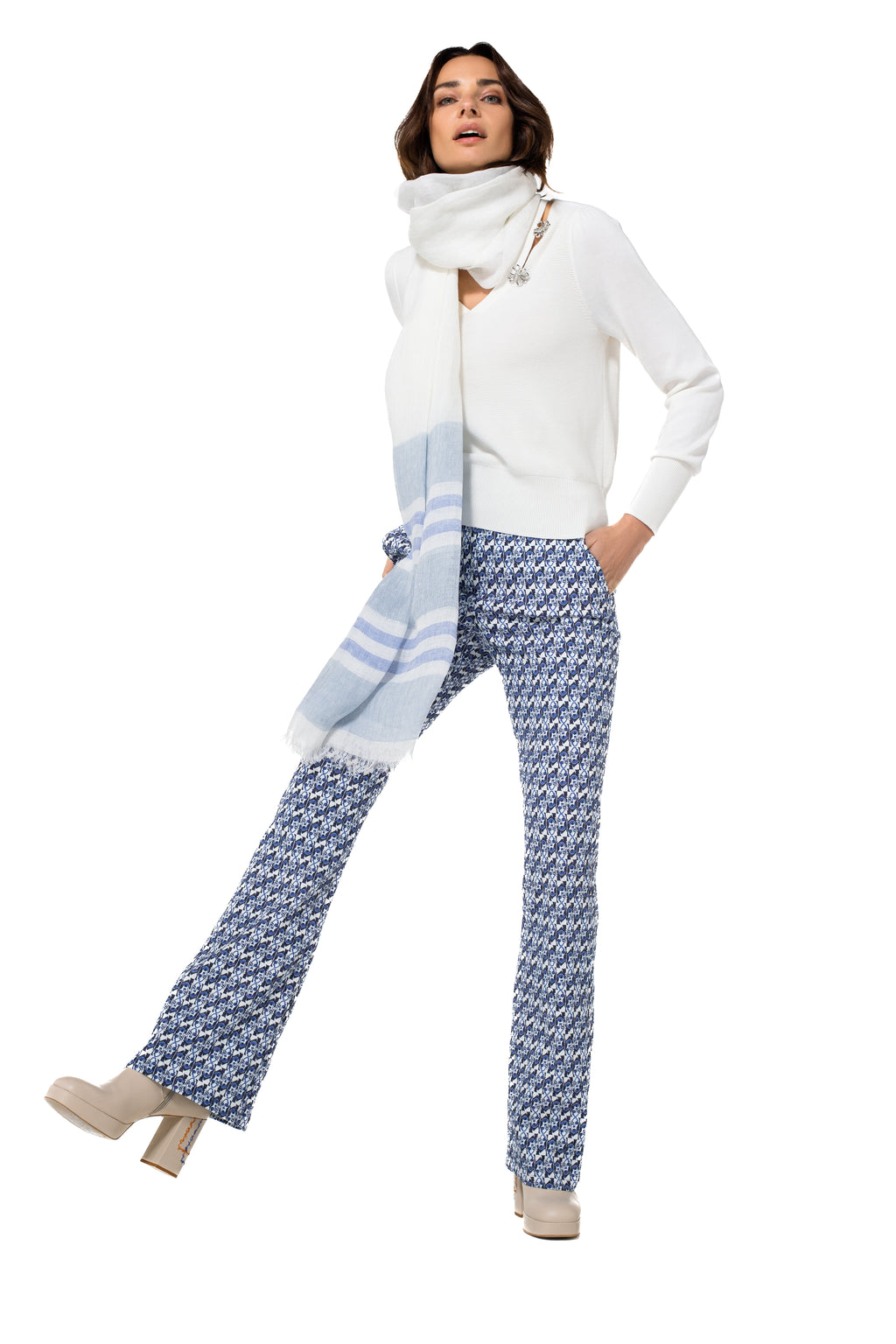 Broeken blauw Caroline Biss