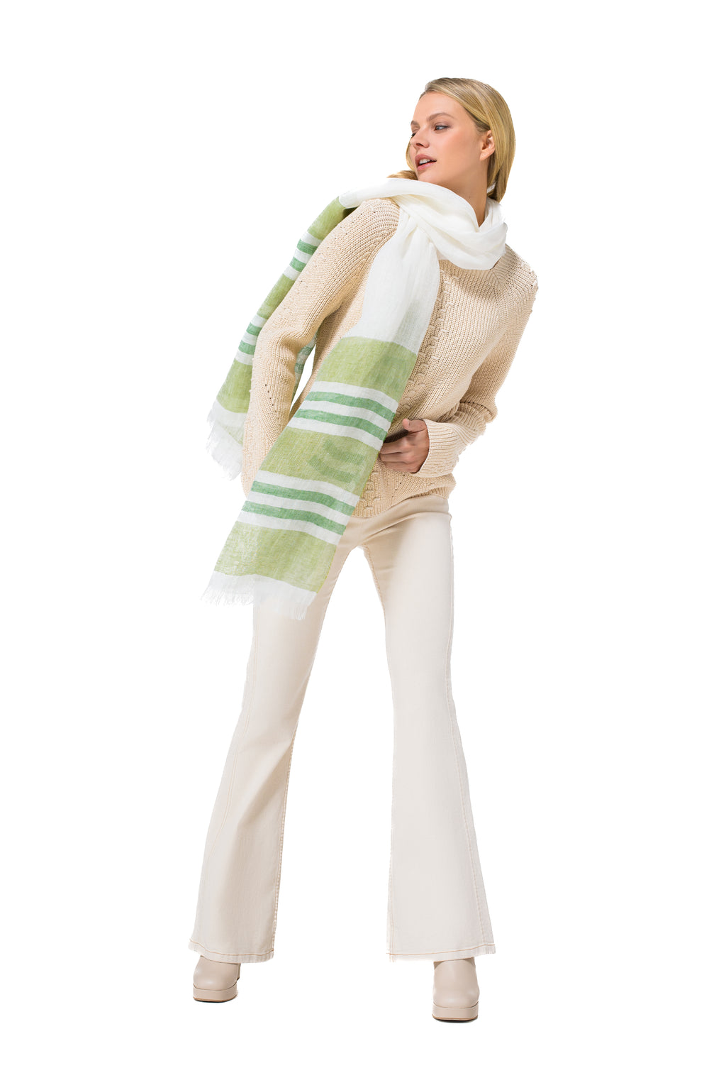 Sjaals multicolor Caroline Biss