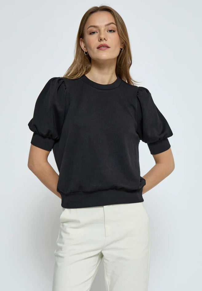 T-shirts korte mouw zwart Minus