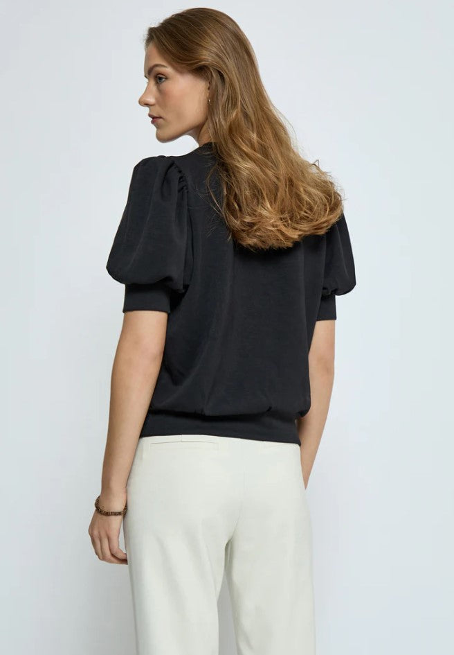 T-shirts korte mouw zwart Minus