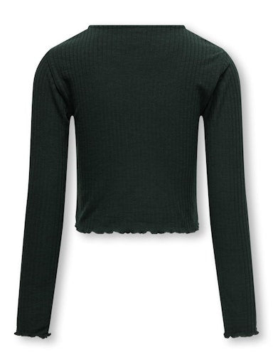 T-shirts lange mouw groen KIDS ONLY