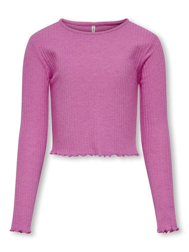 T-shirts lange mouw roze KIDS ONLY