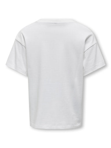 T-shirts korte mouw wit KIDS ONLY