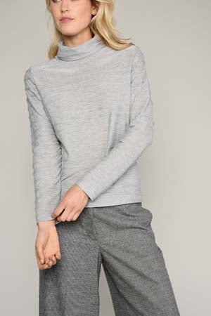 T-shirts lange mouw grijs Marie Méro