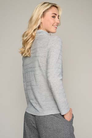 T-shirts lange mouw grijs Marie Méro