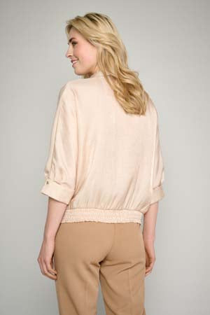 Blouses lange mouw beige Marie Méro
