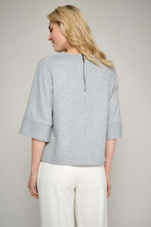 Blouses lange mouw grijs Marie Méro