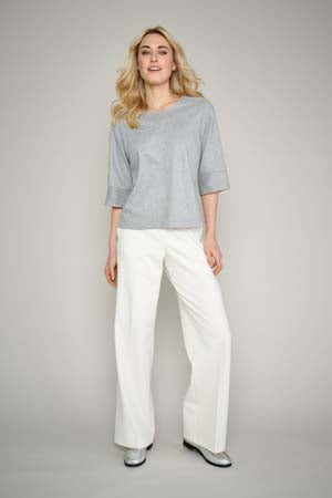 Blouses lange mouw grijs Marie Méro